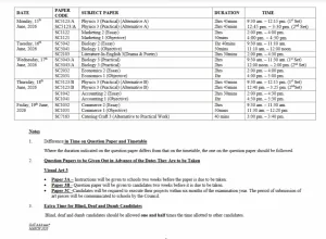 WAEC 2026 Timetable