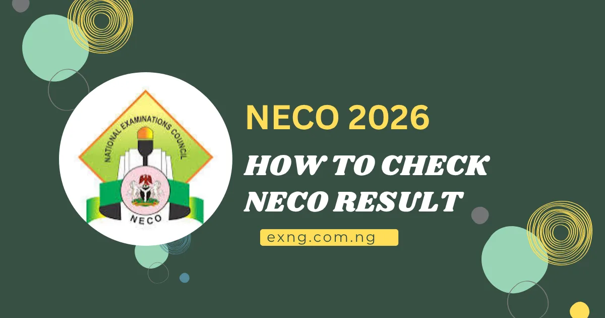 How to check NECO result