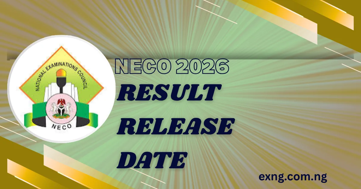 NECO 2026 Result Release Date