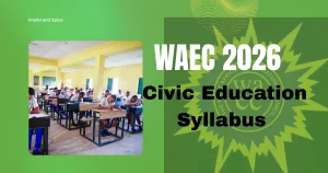 WAEC Syllabus for Civic Education 2026