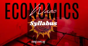 WAEC 2026 Economics Syllabus