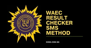 WAEC Result Checker SMS Method