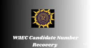 WAEC Candidate Number Recovery