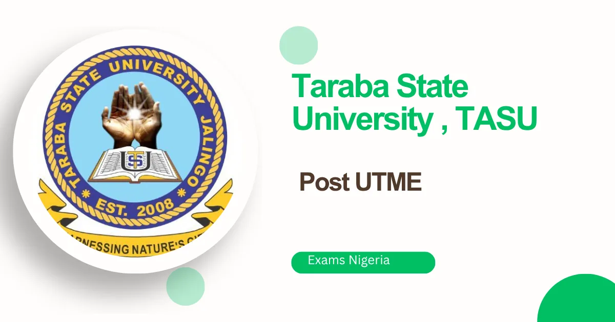 Taraba State University Post UTME